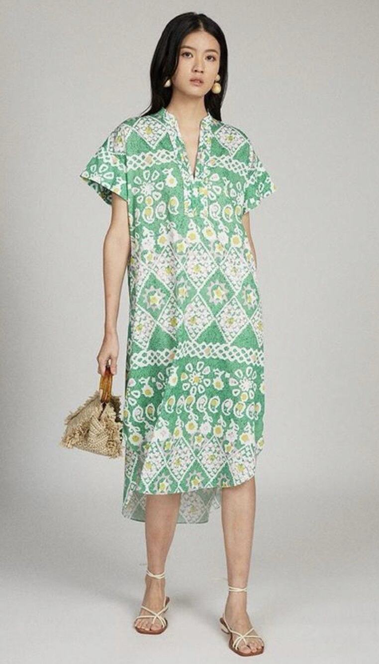 Saloni Women’s Aree Kaftan Dress Sz 6
